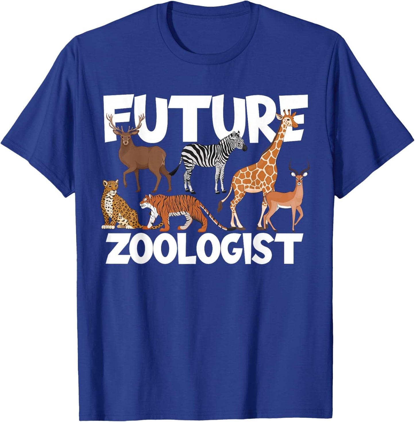 Future Zoologist Zoo Safari Wild Animal Lovers T-Shirt - T-Shirt | Royal