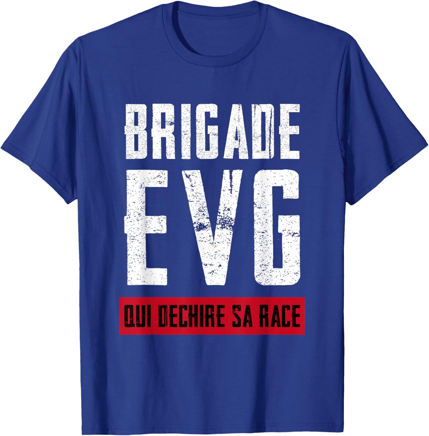 EVG Homme Brigade EVG Deguisement Enterrement Vie De Garçon T-Shirt - T-Shirt | Royal