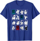 Ben 10: Alien Force Ten Alien Heroes VS Villains B&W Panels T-Shirt - T-Shirt | Royal