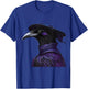Retro Raven Crow Steampunk Scifi Dystopia Industrial Fantasy T-Shirt - T-Shirt | Royal