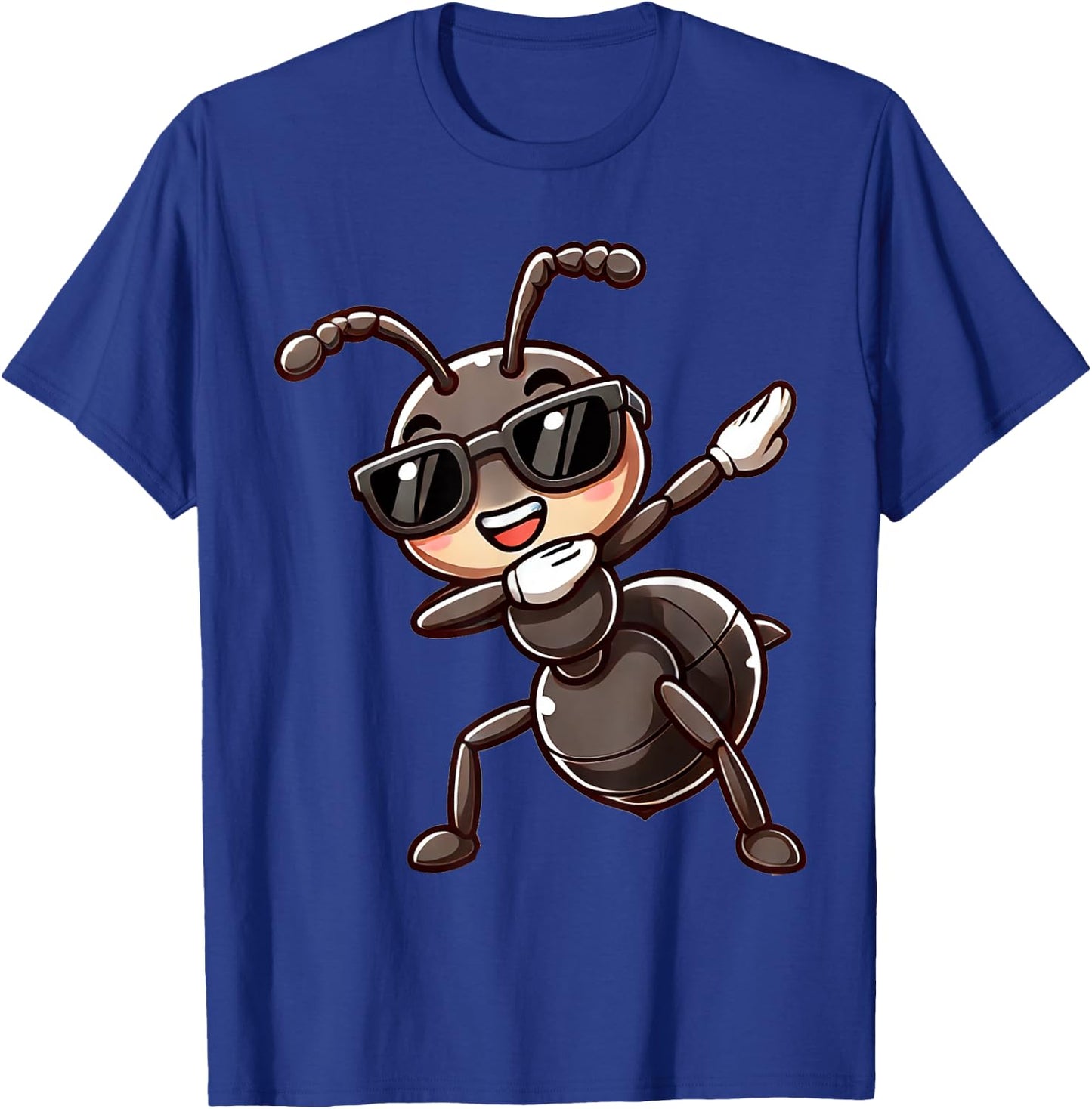 Dabbing Ant Funny Ant Gift with Dabben Ant , black T-Shirt - T-Shirt | Royal