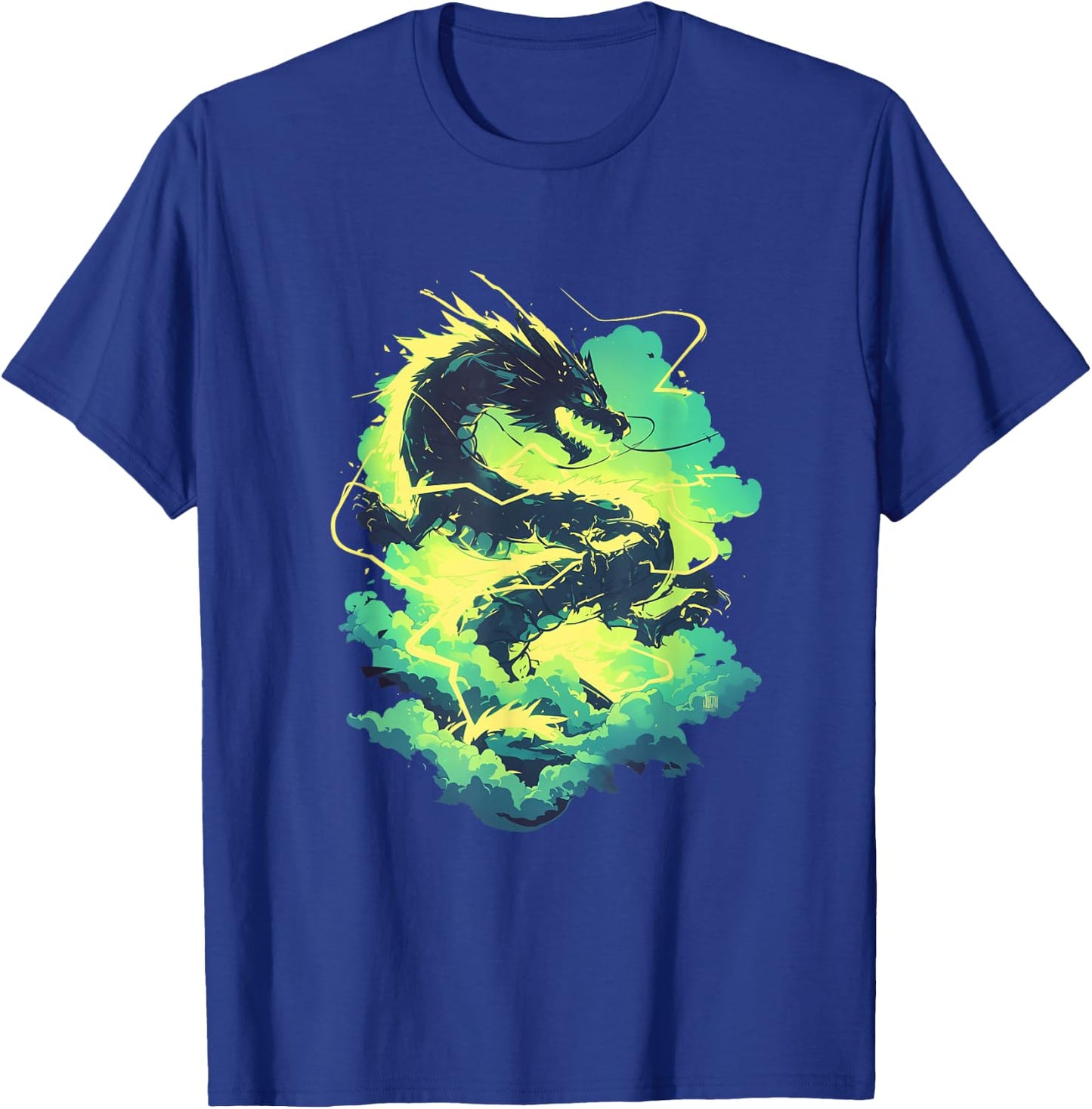 Ethereal Dragon: Protector of the Cloud Realms T-Shirt - T-Shirt | Royal