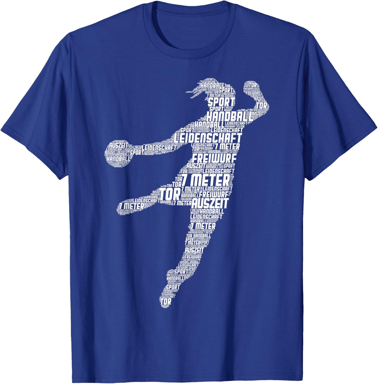 Handball Handballerin Handballspieler Mädchen Frauen Kinder T-Shirt - T-Shirt | Royal
