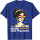 More Pride Less Prejudice Pride Month LGBTQ Gay Lesbian T-Shirt - T-Shirt | Royal