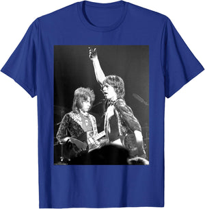 Mick Jagger Mick Taylor The Rolling Stones By Everard Smith T-Shirt - T-Shirt | Royal