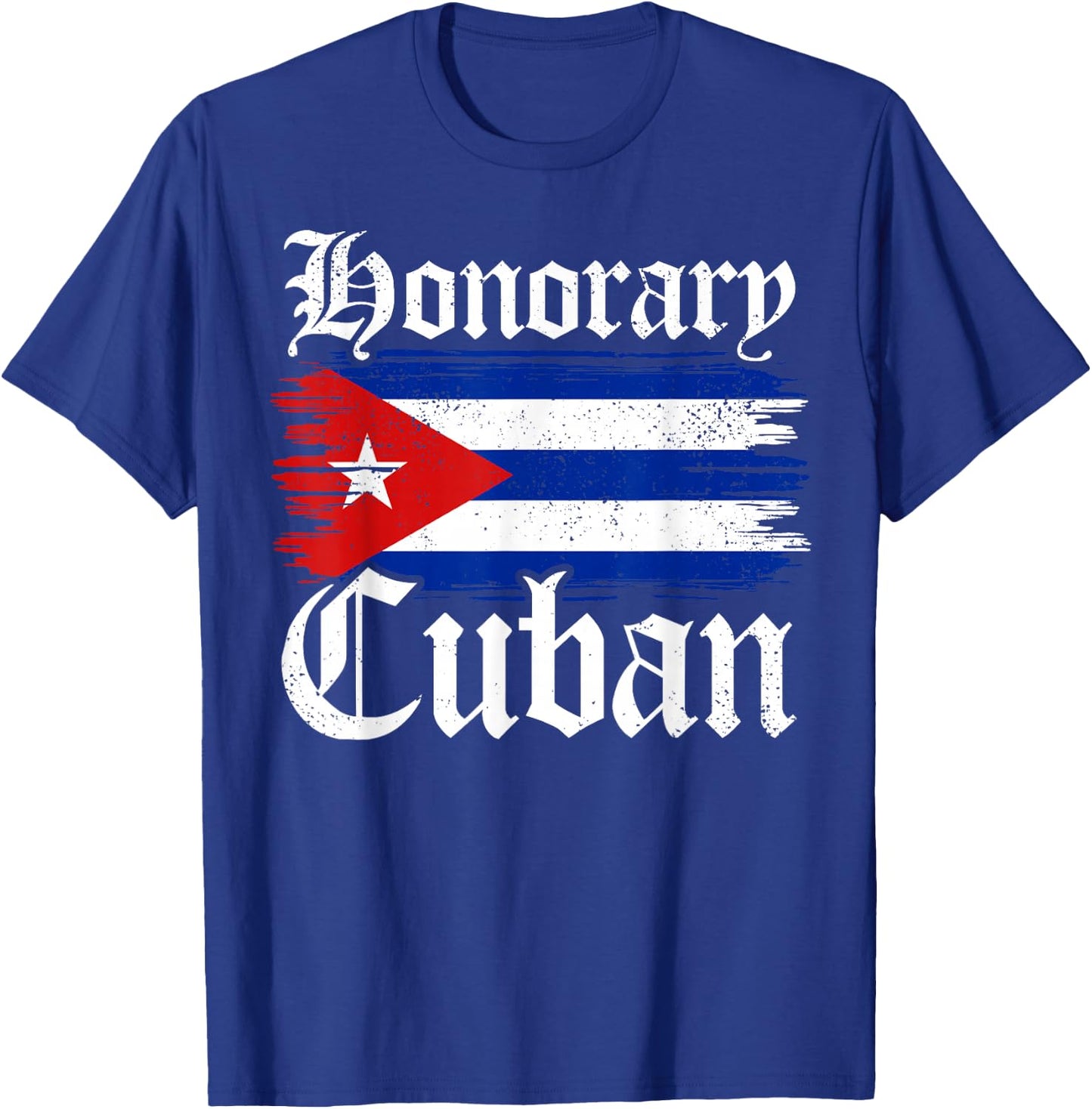 Honorary Cuban Retro Funny Wedding Cuban By Marriage T-Shirt - T-Shirt | Royal