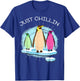 UAB KIDKIS Kids Black Cartoon Penguin On Ice Funnny T-Shirt - T-Shirt | Royal