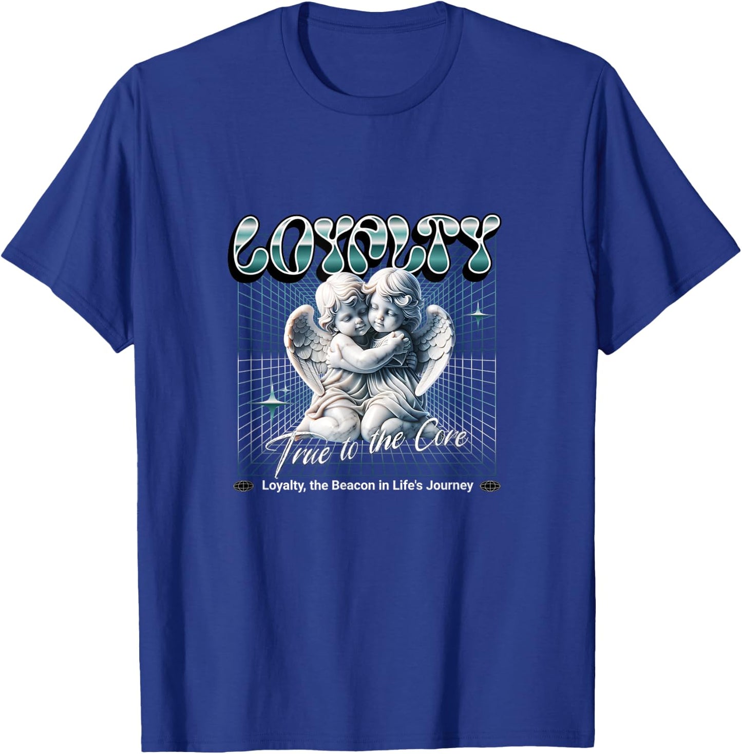 Peace Love And Loyalty - True To The Core Baby Angels T-Shirt - T-Shirt | Royal