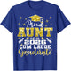 Proud Aunt of 2026 Cum Laude Graduate 26 T-Shirt - T-Shirt | Royal