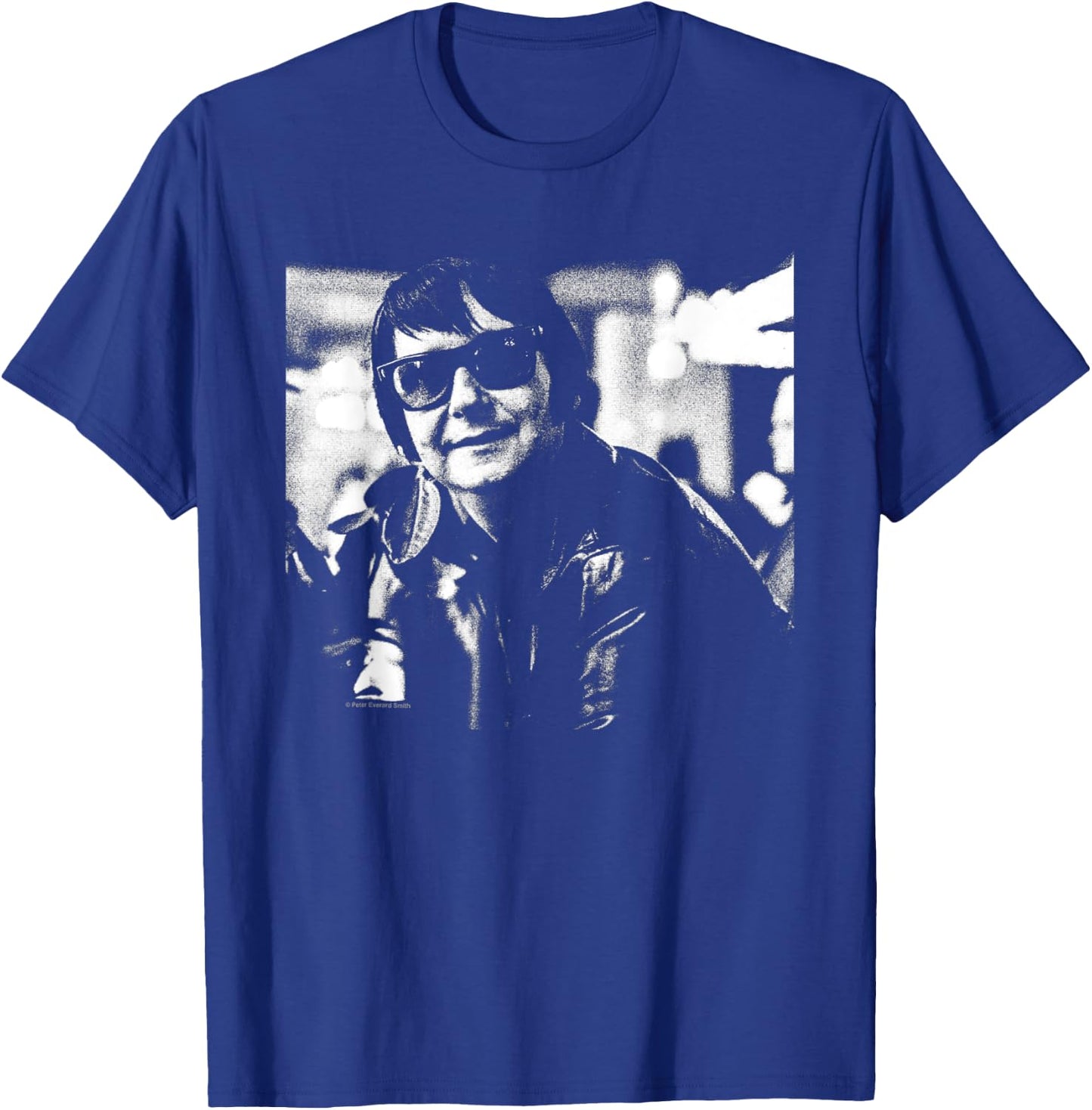 Roy Orbison Black And White Photo By Everard Smith T-Shirt - T-Shirt | Royal