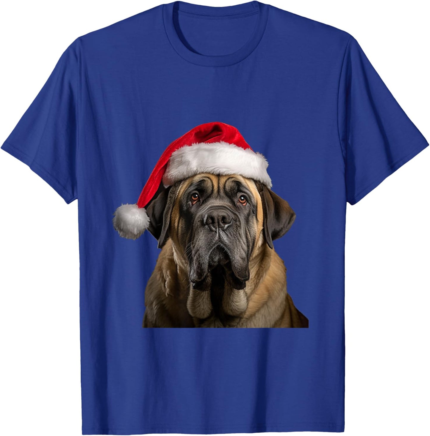 Christmas English Mastiff - English Mastiff Christmas T-Shirt - T-Shirt | Royal