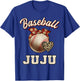Baseball Juju Bandana Leopard Heart Fans Mother's Day T-Shirt - T-Shirt | Royal