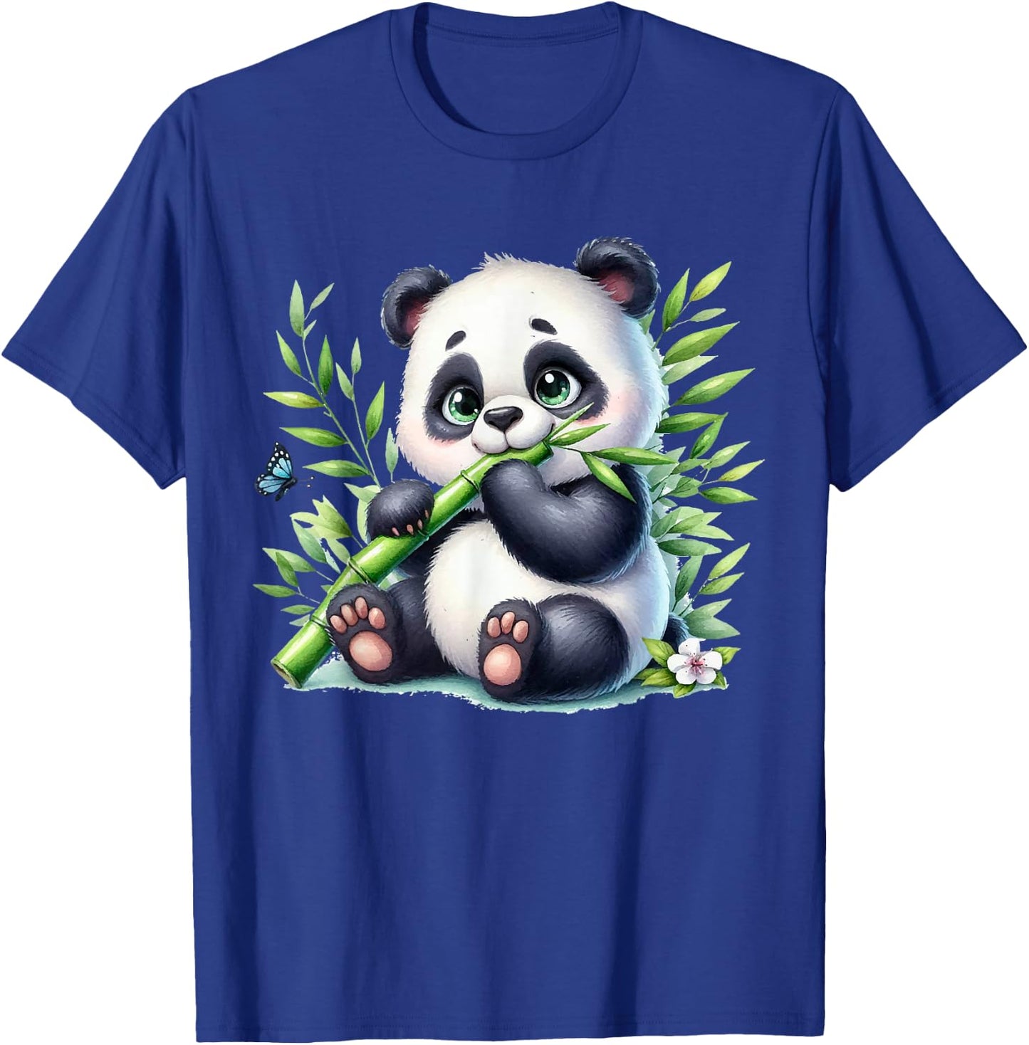 Aquarell Panda T-Shirt - T-Shirt | Royal