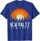New Paltz New York NY Shirt Retro Vintage 70s 80s 90s Gift T-Shirt - T-Shirt | Royal