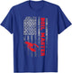 Boil Master Crawfish American Flag Crawdaddy Crayfish T-Shirt - T-Shirt | Royal