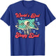 World's Best Sleepy Dad T-Shirt - T-Shirt | Royal