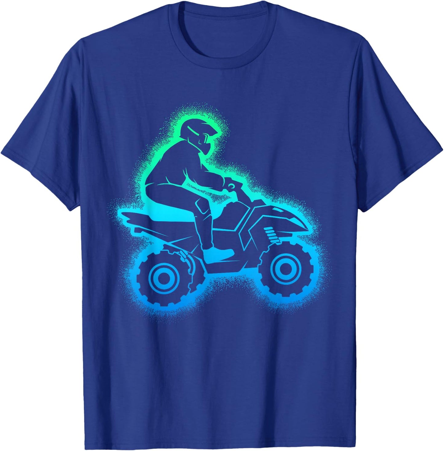 Quad Children's Men's Boys' , black T-Shirt - T-Shirt | Royal