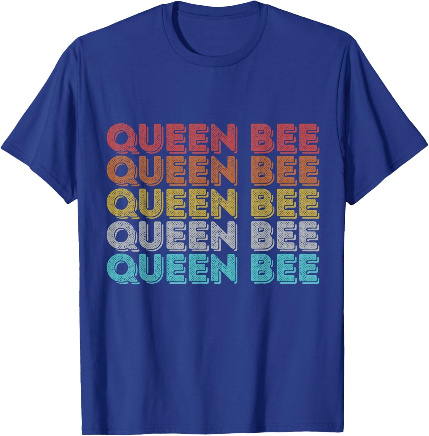 Vintage Retro Queen Bee T-Shirt - T-Shirt | Royal