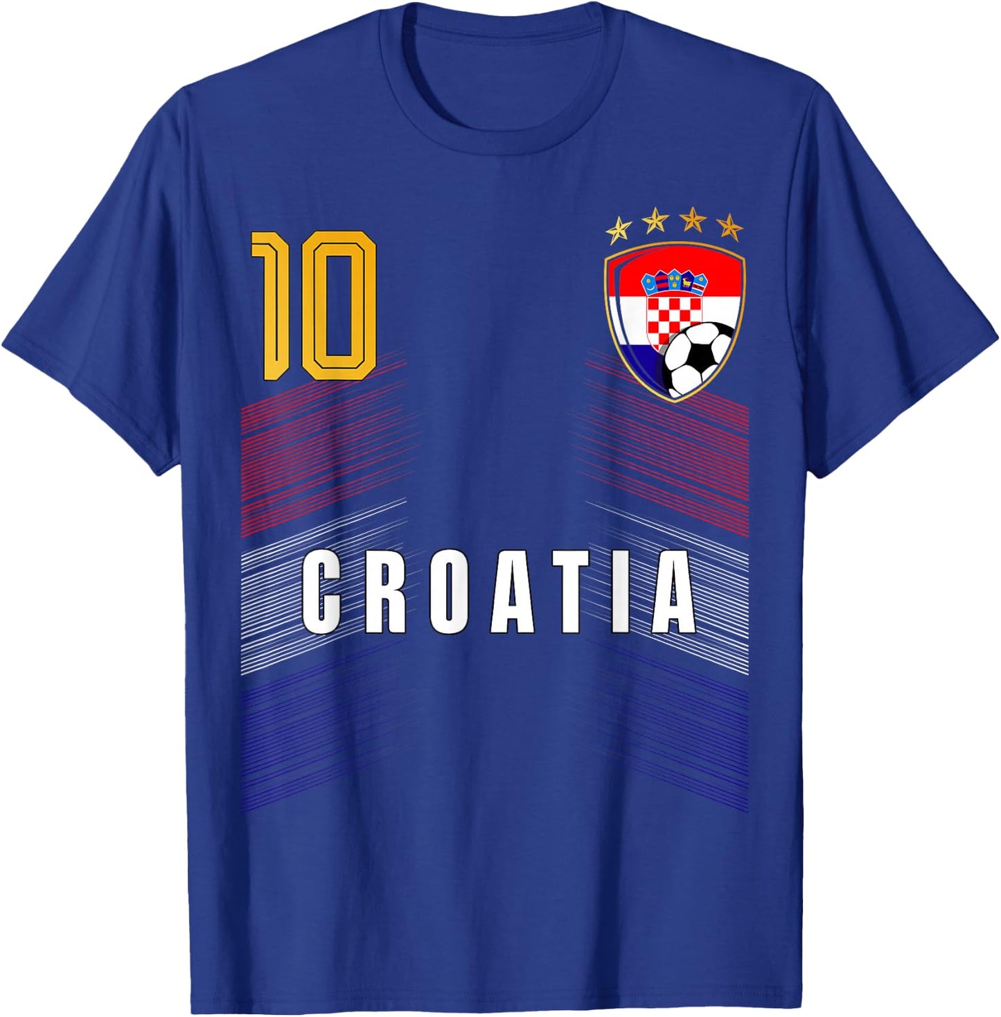 Croatia Flag Croatian Pride Lovers T-Shirt - T-Shirt | Royal