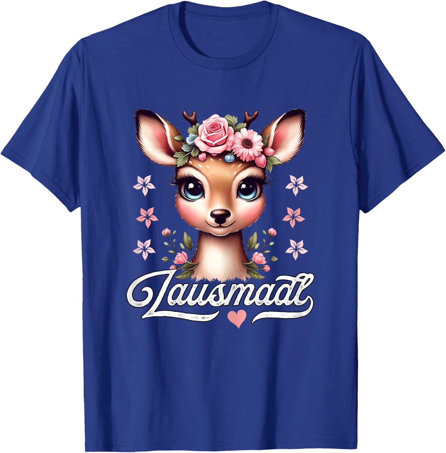Women's Lausmadl Children's Costume Shirt Girls Costume T-Shirt - T-Shirt | Royal