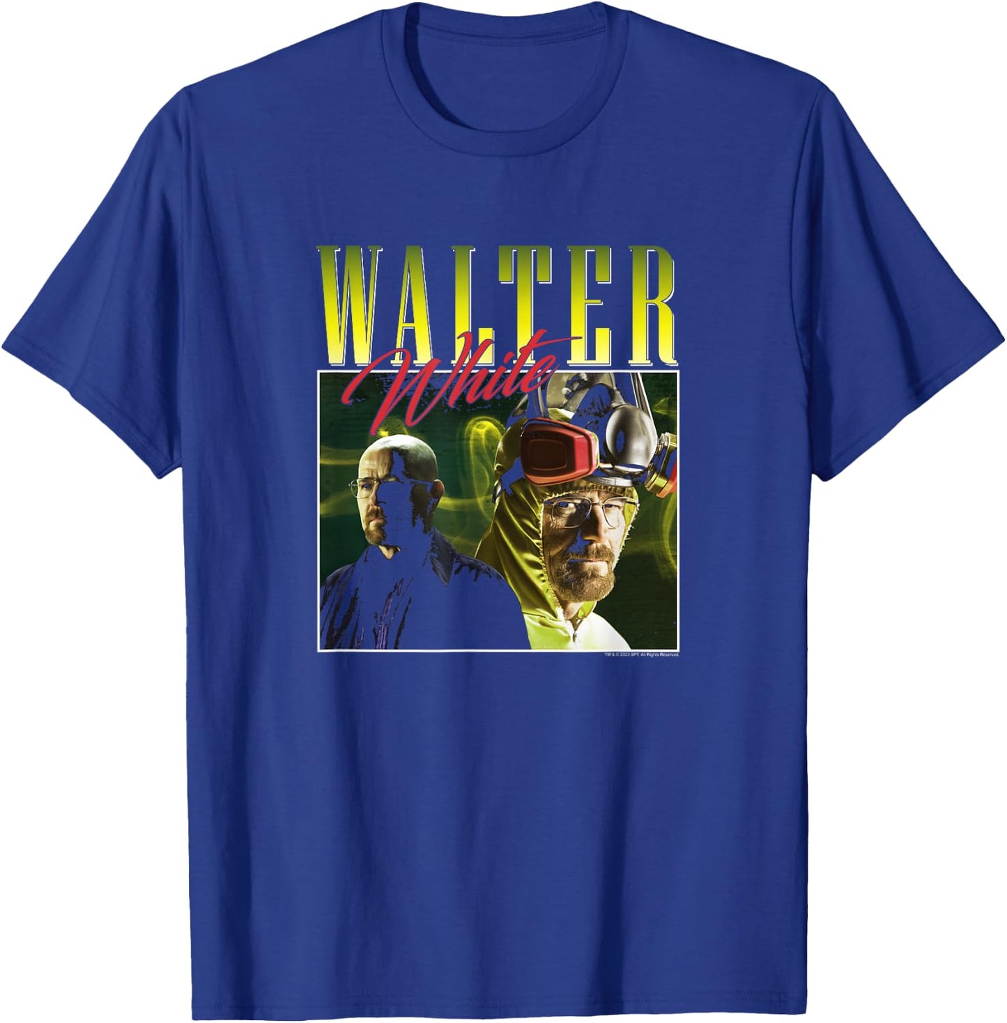 Breaking Bad Walter White 90's Edit T-Shirt - T-Shirt | Royal