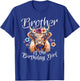 Brother Of The Birthday Girl Highland Cow T-Shirt - T-Shirt | Royal