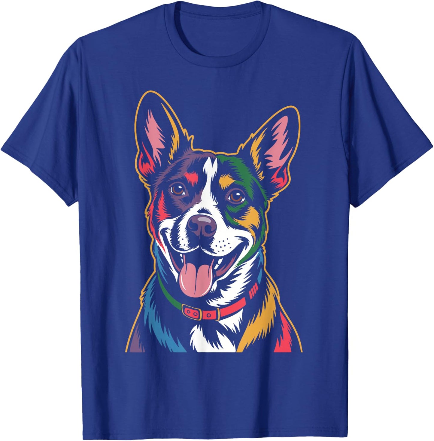 Colorful Jack Russell Terrier T-Shirt - T-Shirt | Royal