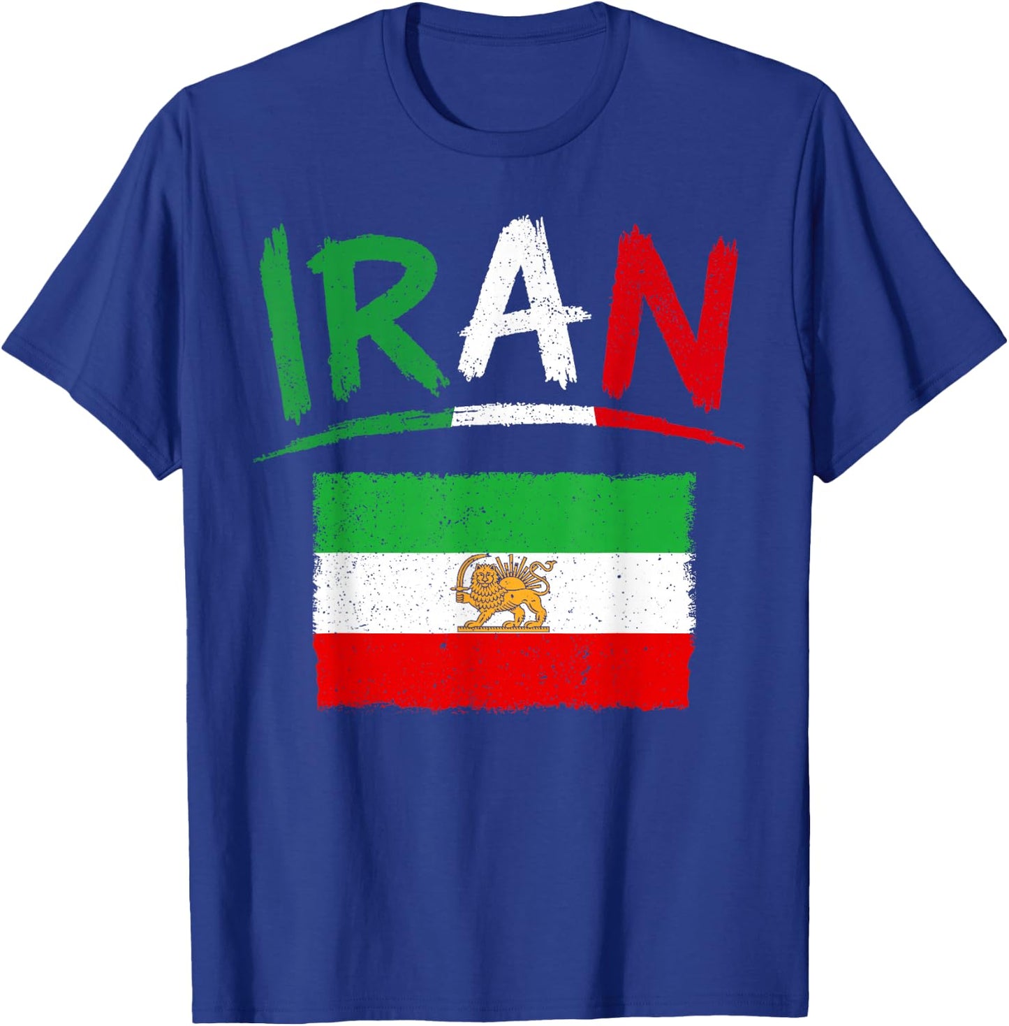 Iran Lion Sun Flag,Iran,Persian,Flag of Iran T-Shirt - T-Shirt | Royal