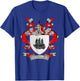 O'Driscoll Coat of Arms | O'Driscoll Surname Family Crest T-Shirt - T-Shirt | Royal