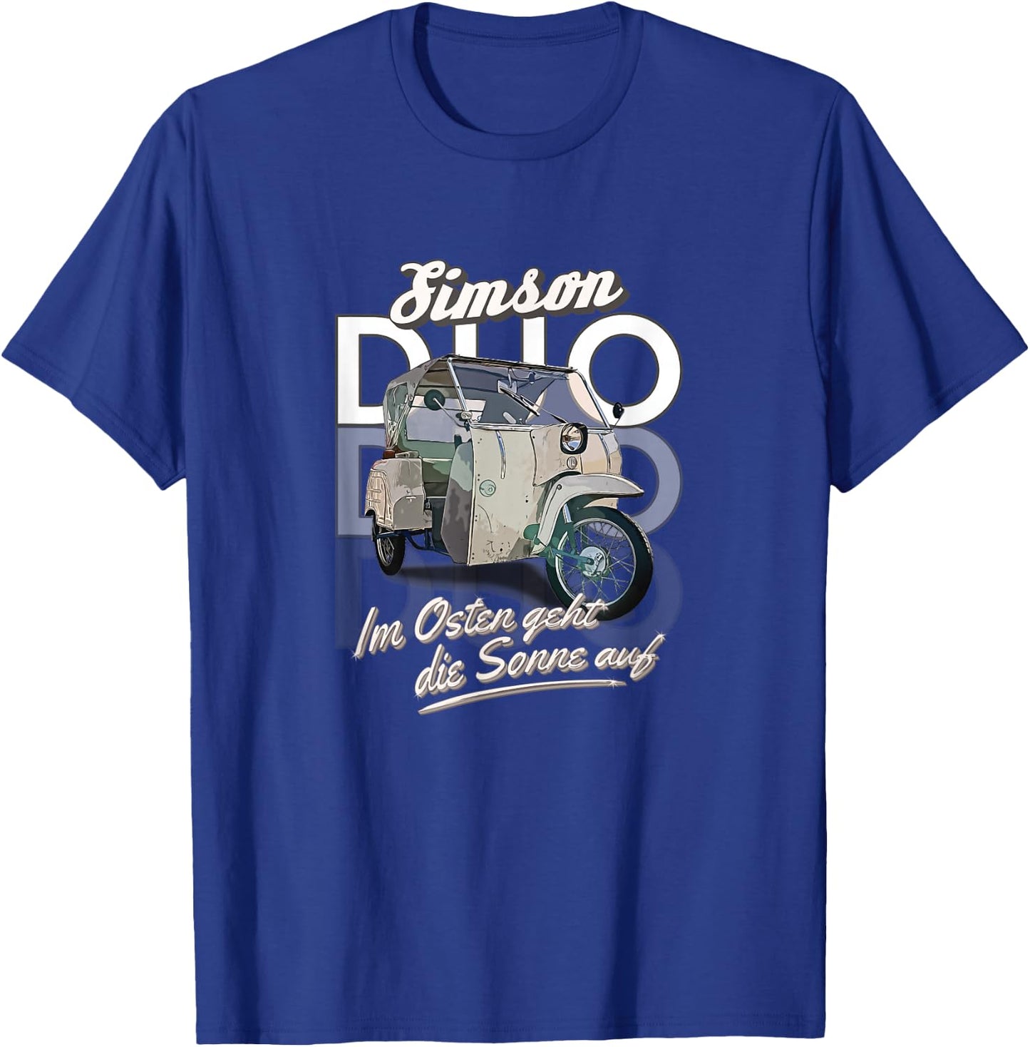 Simson Duo , black, s T-Shirt - T-Shirt | Royal