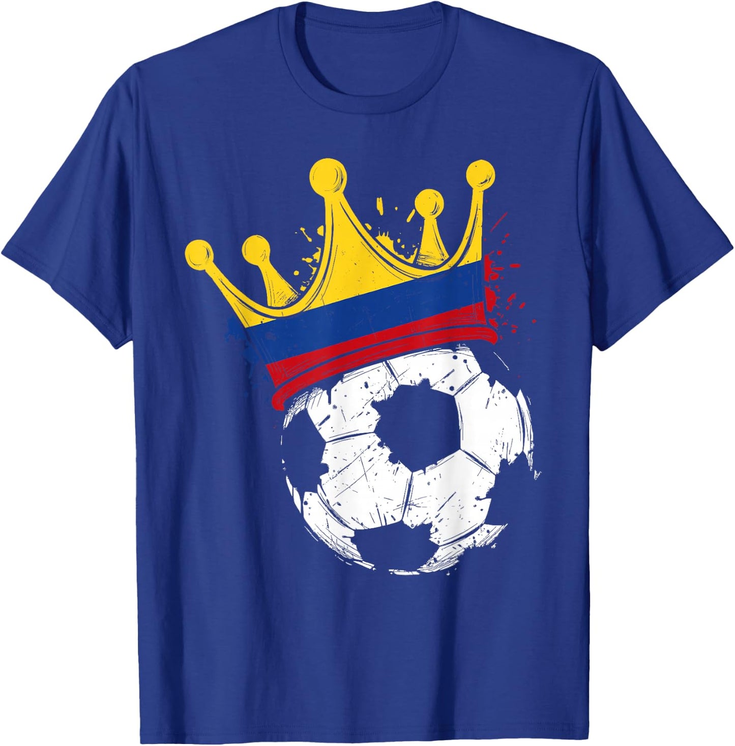 Colombian Flag Novelty Colombia T-Shirt - T-Shirt | Royal