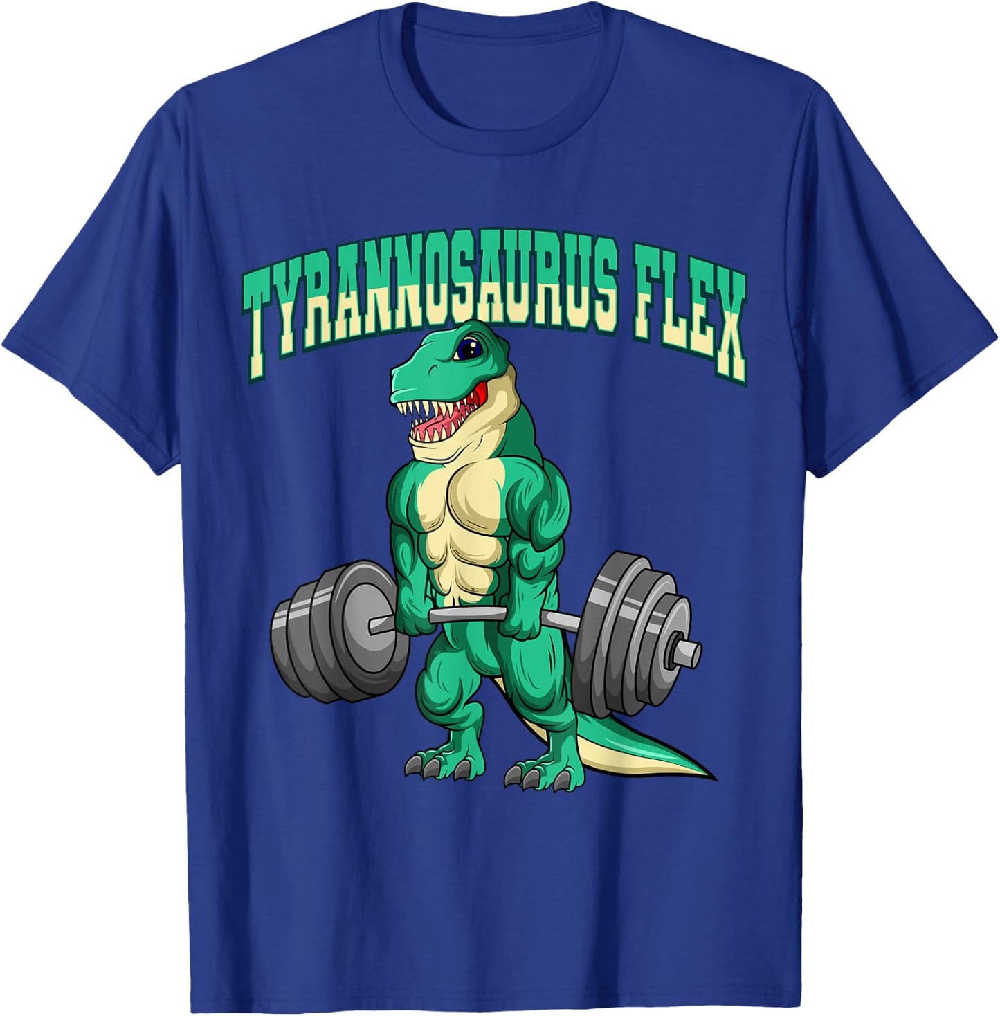 Lustige Workout Geschenkideen Bodybuilding Fitness Tyrannosaurus Flex Dino T-Rex , Schwarz, Kleinkind, , Kurzarm, , Fitness- mit Tyrannosaurus-Design T-Shirt - T-Shirt | Royal
