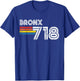 Vintage Bronx | Proud 718 New York City State Gift T-Shirt - T-Shirt | Royal