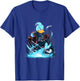 Duck Ice Hockey Player Hockey Stick Goalkeeper T-Shirt - T-Shirt | Royal