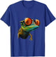 Funny smart looking Lizard with Glasses T-Shirt - T-Shirt | Royal