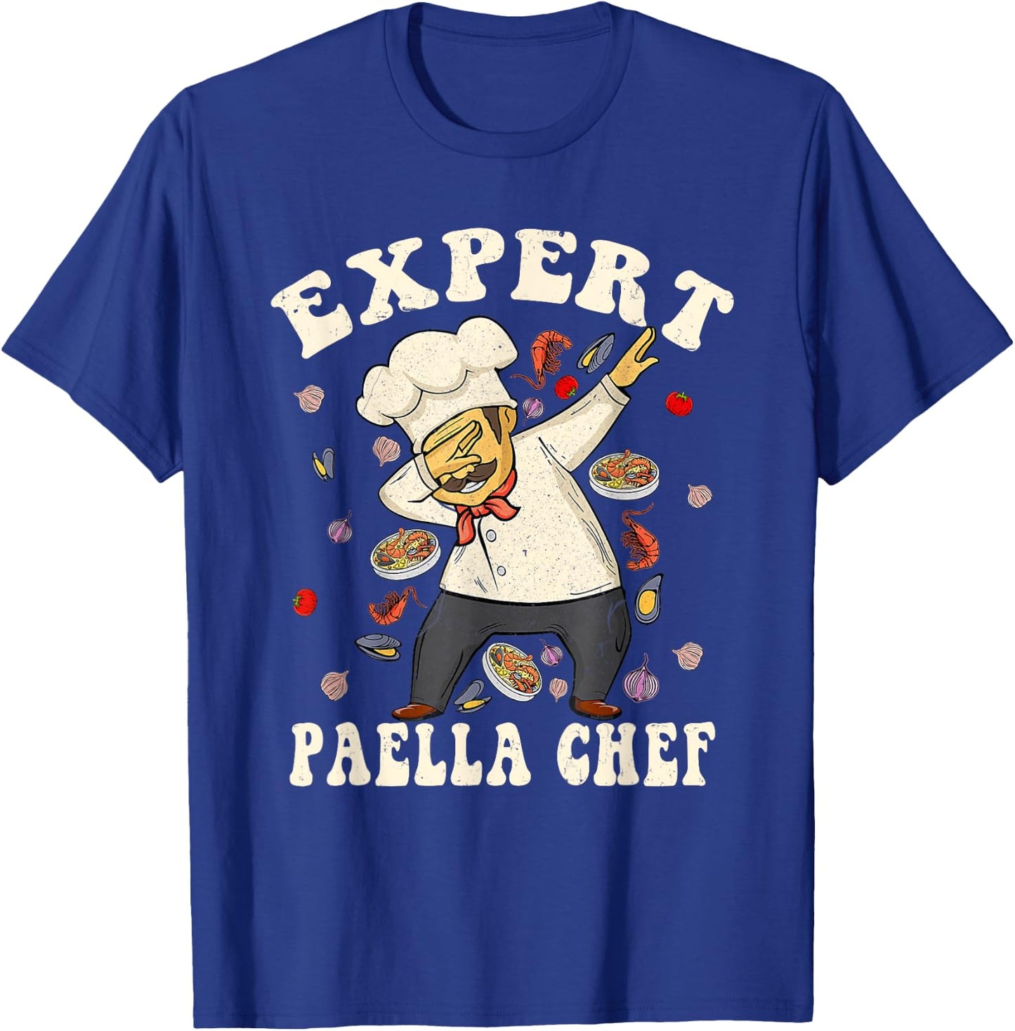 Expert Paella Chef Spanish Paella Lovers Funny Dab Dance T-Shirt - T-Shirt | Royal