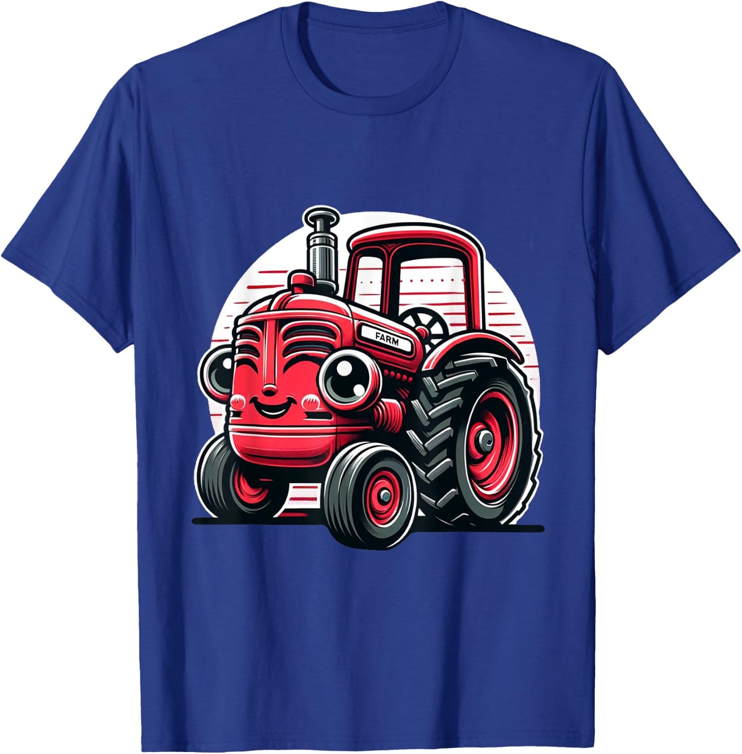 Little Red Tractor for Kids T-Shirt - T-Shirt | Royal