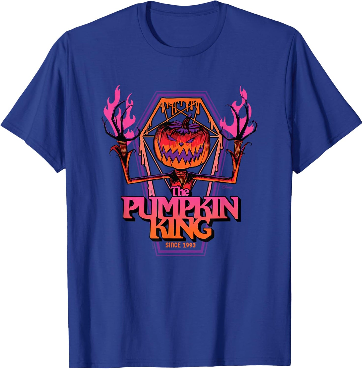 The Nightmare Before Christmas - Pumpkin King 1993 Coffin T-Shirt - T-Shirt | Royal