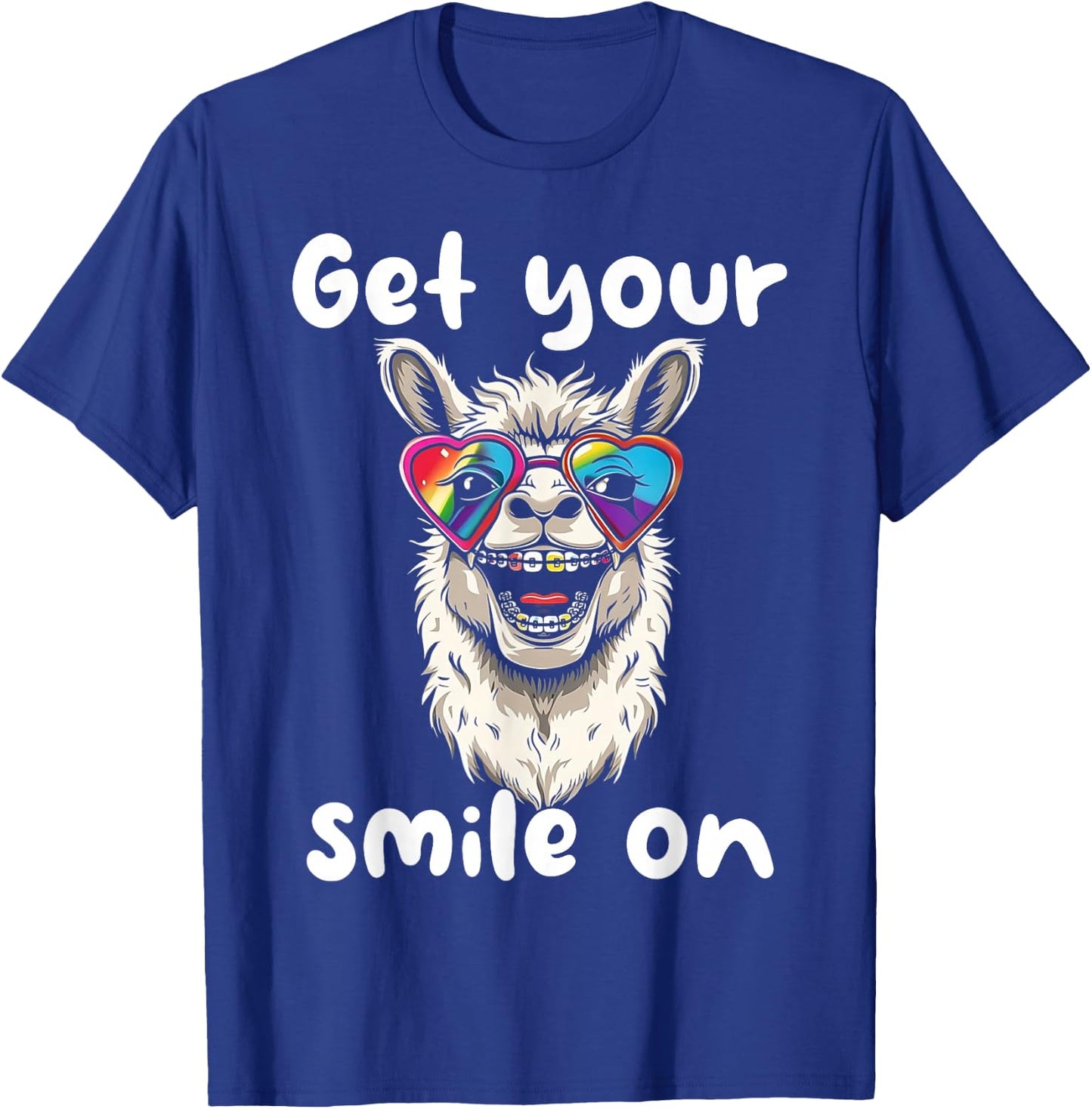 Orthodontist Animal Braces Boys Girls Kids Getting Braces T-Shirt - T-Shirt | Royal