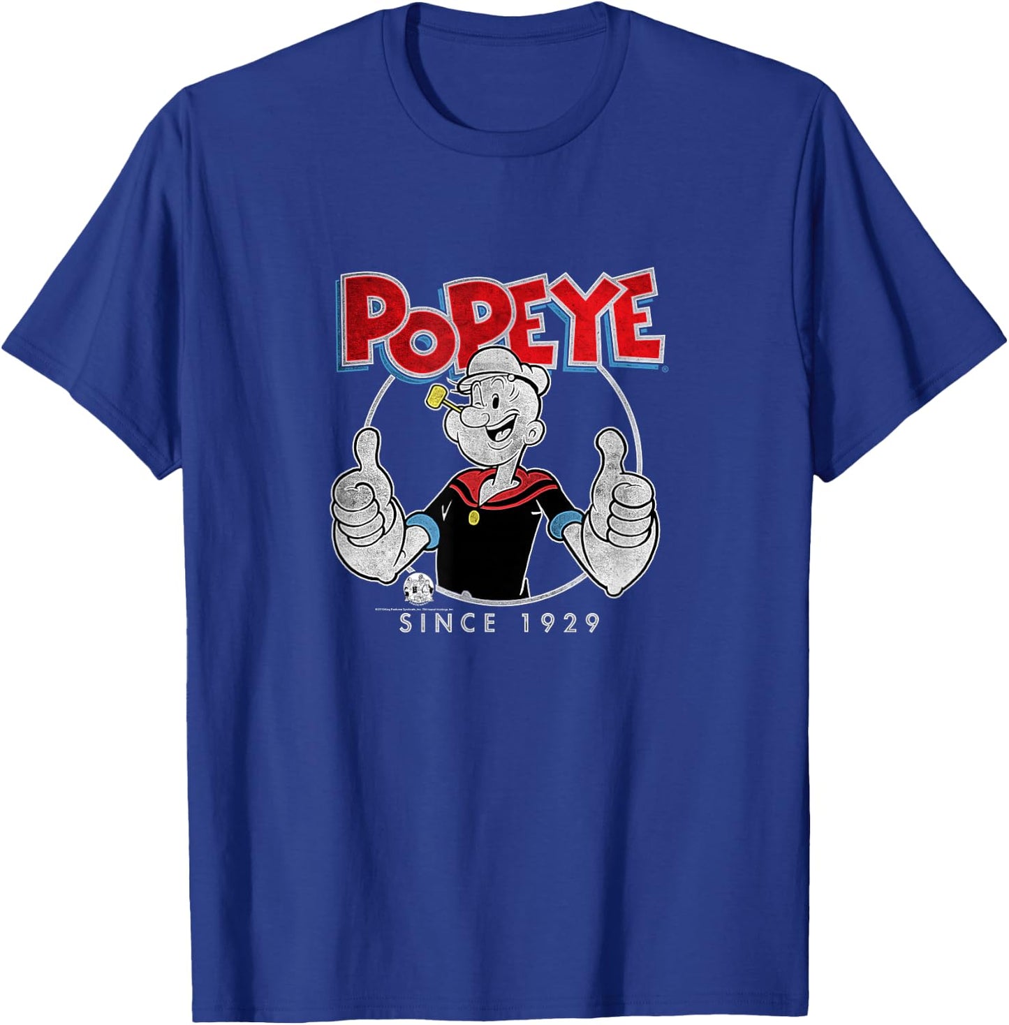 Popeye Since 1929#34107 T-Shirt - T-Shirt | Royal
