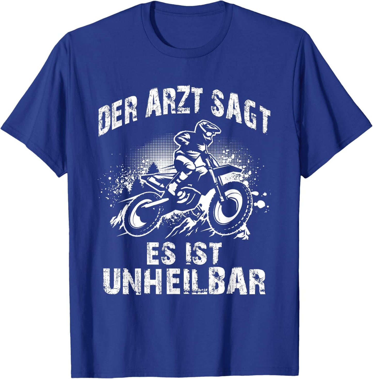 Motocross Enduro Dirt Bike Supercross Offroad Children's Cross , black T-Shirt - T-Shirt | Royal