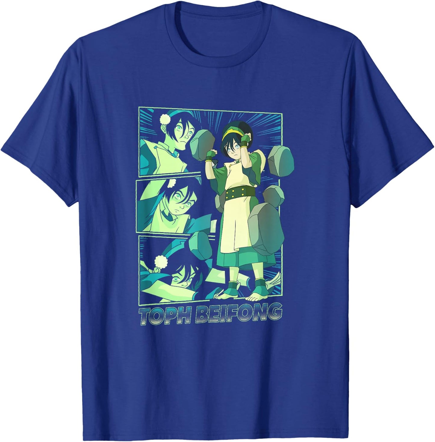Avatar: The Last Airbender Toph Beifong Earthbending Master T-Shirt - T-Shirt | Royal