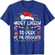Most Likely To Peek At The Presents Family Pajama Christmas T-Shirt - T-Shirt | Royal