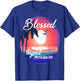 Christian Faith Life Tropical Ocean Blessed Beyond Measure T-Shirt - T-Shirt | Royal