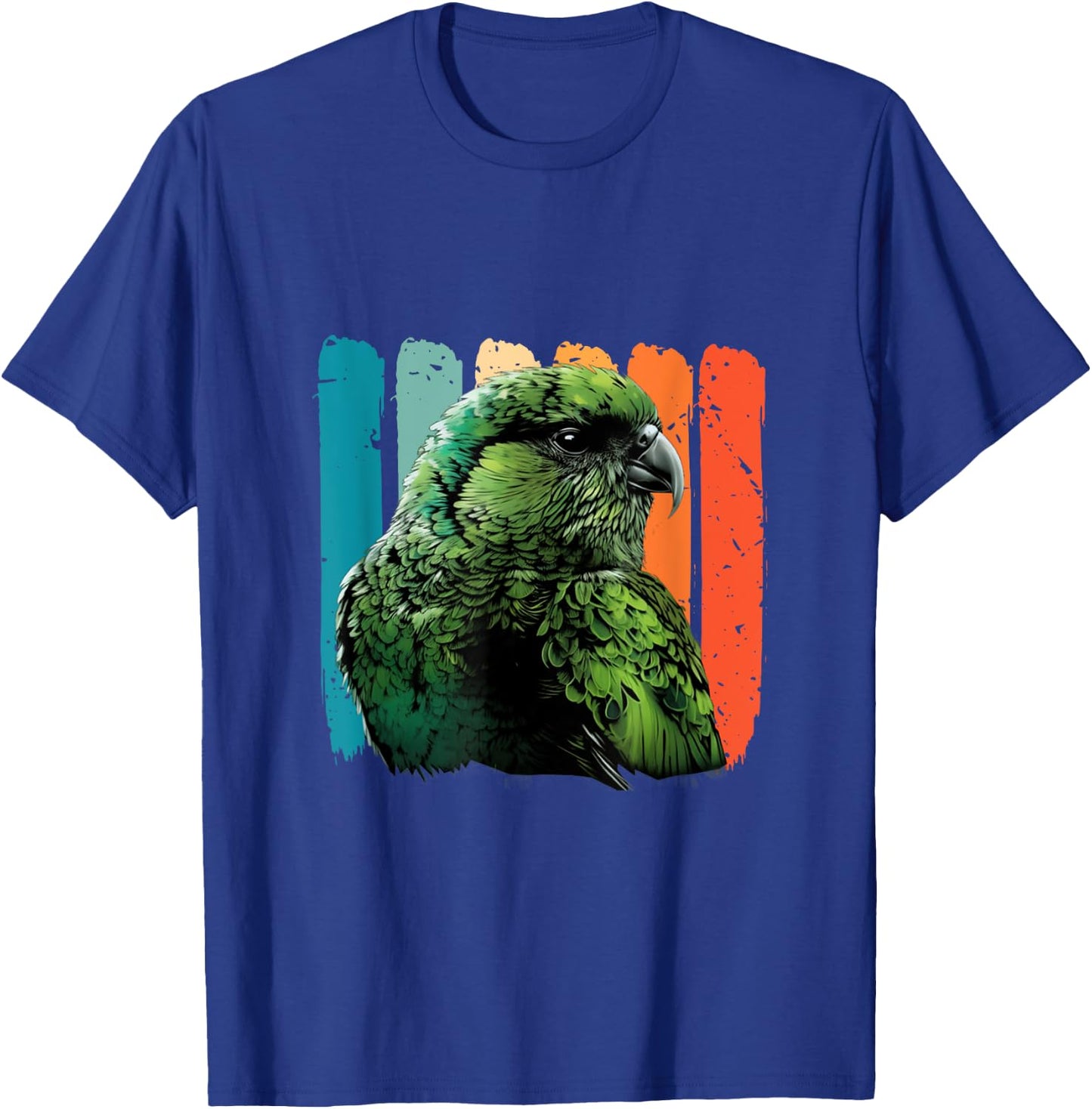 Retro New Zealand Kakapo Bird Kakapo Parrot Kakapo T-Shirt - T-Shirt | Royal