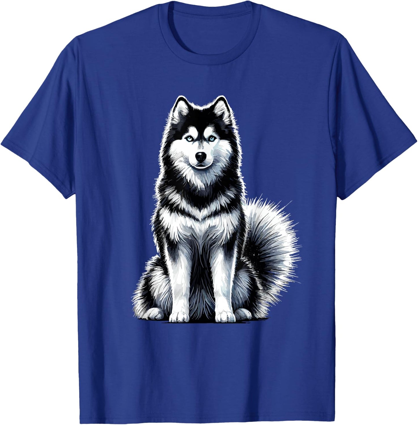 Siberian Husky Siberian Huskies T-Shirt - T-Shirt | Royal