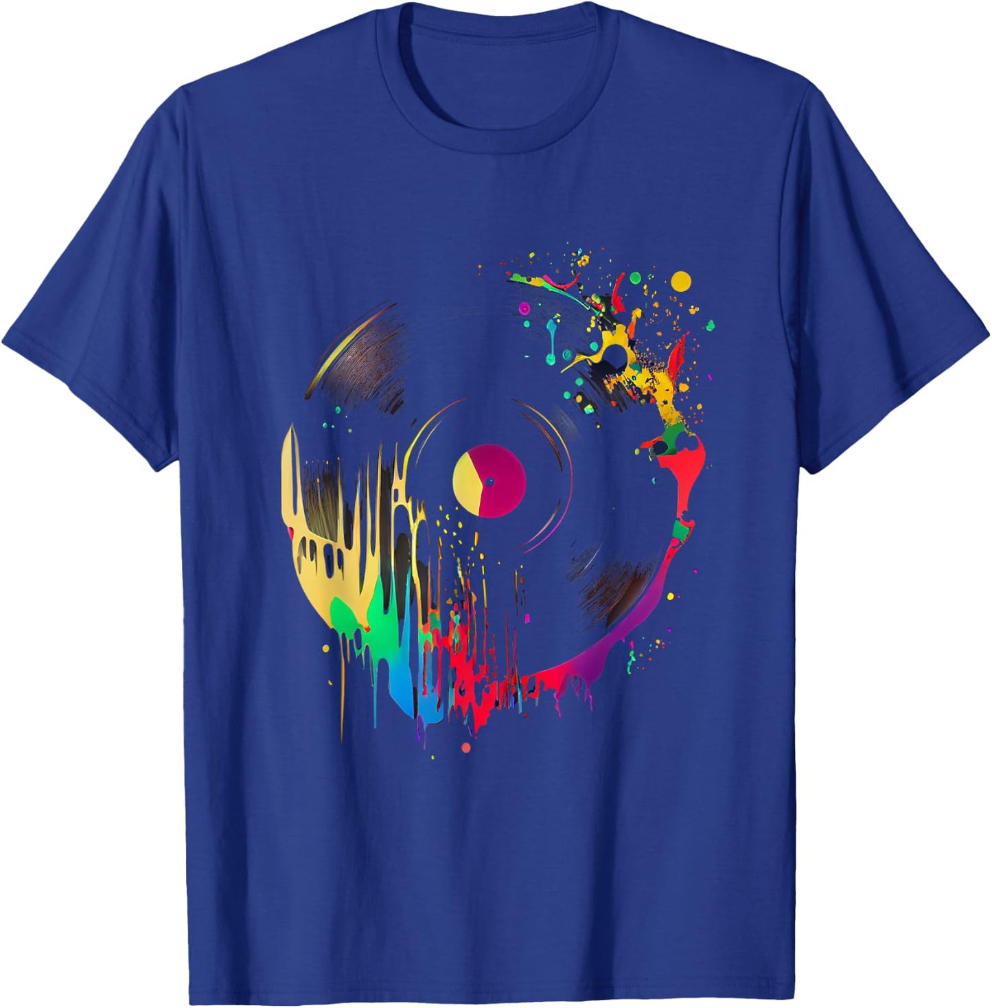 Vinyl 80er Schallplatte Retro Vintage Plattenspieler T-Shirt - T-Shirt | Royal