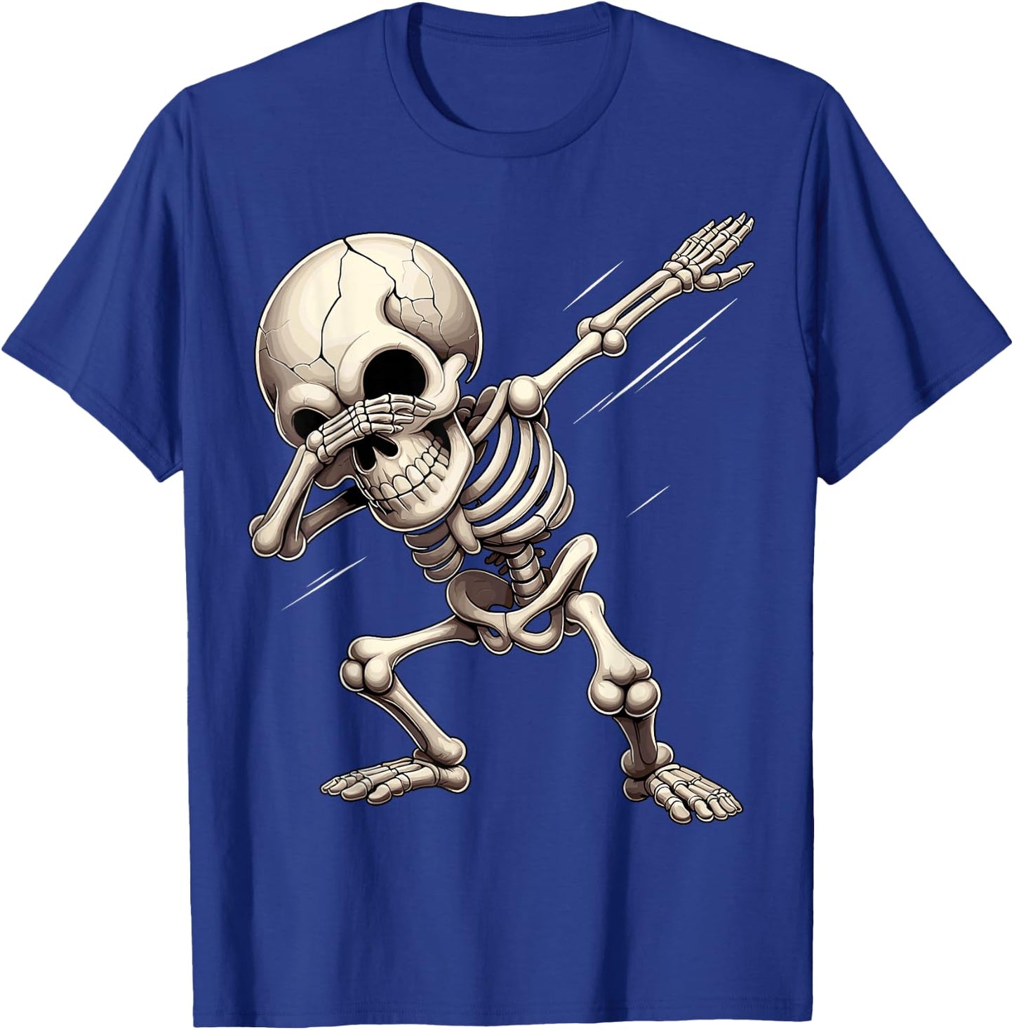 Dabbing Skeleton Dab Kids T-Shirt - T-Shirt | Royal