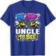 He Or She Uncle to Bee Baby Gender Reveal Party T-Shirt - T-Shirt | Royal