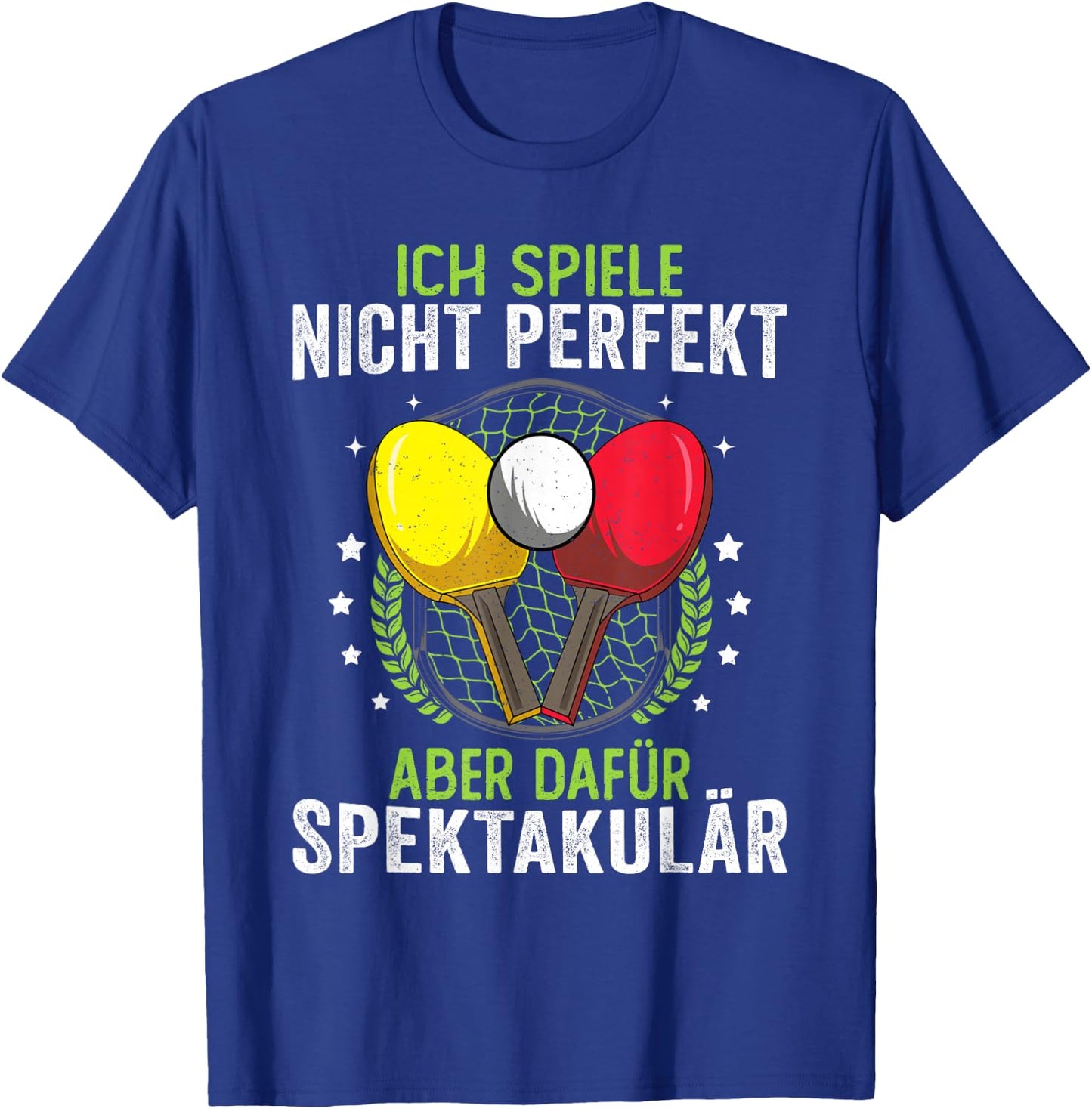 Funny Table Tennis Shirt Saying Men Children , black T-Shirt - T-Shirt | Royal
